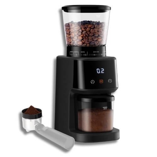 مطحنة القهوة ذات الشفرات المخروطية من إبسون - مطحنة قهوة متعددة الاستخدامات ودقيقة ومتينة