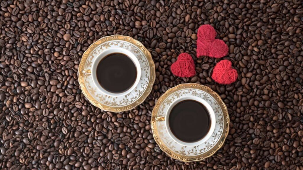 عبارات عن القهوة والحب